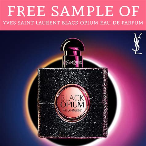 yves Saint Laurent free sample